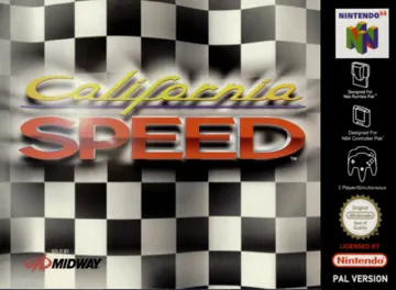 California Speed (Europe) (Proto) box cover front